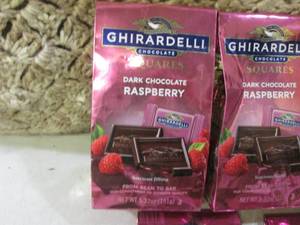lot 274 image: (B-1) 5 Bags Dark Chocolate Raspber...