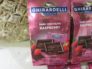 lot 276 image: (B-1) 5 Bags Dark Chocolate Raspber...
