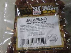 lot 281 image: (B-1) 2 Packs of Jalapeno Meat Stic...