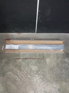 lot 15 image: Oatey Designline 40 in. Stainless Steel Linear Shower Drain with Tile-In Pattern Drain Cover
