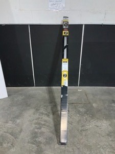 lot 17 image: Delta 60 in. Contemporary Sliding Bathtub Door Track Assembly Kit in Nickel