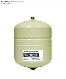 lot 48 image: 5 Everbilt 4.5 Gal Thermal Expansion Tanks