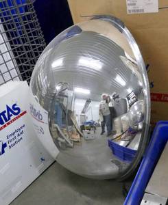 lot 29 image: 2 Security Mirrors - one is 34 and the other 20