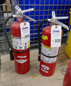 lot 130 image: 2 Nice Fire Extinguishers