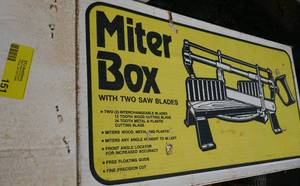 lot 151 image: Miter box in good shape