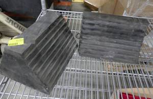 lot 171 image: Set of wheel chocks