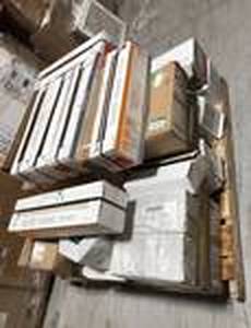 lot 16 image: Mix pallet of ceramic flooring (36 boxes) see all pictures costumer returns