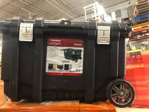 lot 7 image: Set of 2 Husky Mobile Job Box customer returns see pictures