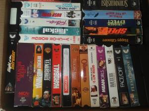 lot 2 image: VHS Tapes 7 Boxes  See Pictures