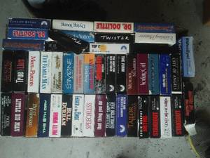 lot 3 image: VHS Tapes 7 Boxes  See Pictures
