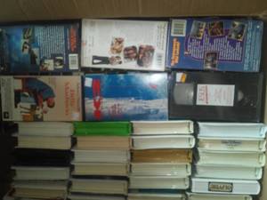 lot 6 image: VHS Tapes 7 Boxes  See Pictures