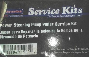 lot 128 image: Power Steering Pump Pulley Service Kit