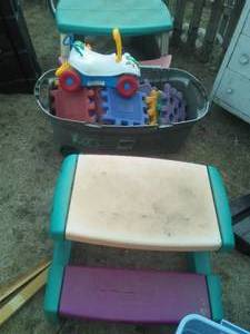 lot 152 image: Picnic Tables (2) and more