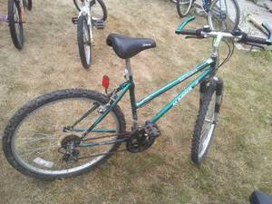 lot 177 image: Magna Electroshock Mountain Bike. not much use.