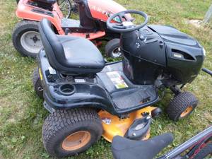lot 95 image: Poulan Pro 48 in. Cut 17.5 Hp. RESERVE LIFTED