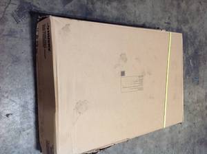 lot 2 image: 52 in. Adjustable Height Work Table with 2-Drawers in White by Husky Customer Returns See  pictures