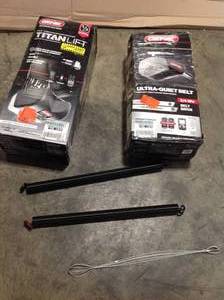 lot 14 image: Lot of 2 Garage door openers open box customer returns not fully inspected see pictures