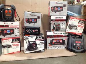 lot 28 image: Lot of Assorted Portable Power Starters Various Conditions Customer Returns See Pictures