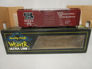 lot 130 image: WEAVER O-SCALE DULUTH SOUTH SHORE 40 BOXCAR