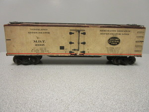 lot 163 image: VINTAGE O-SCALE NEW YORK CENTRAL REFRIGERATED BOXCAR