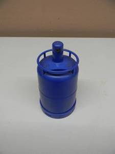 lot 16 image: RARE - VINTAGE PLASTIC SHELL BUTAGAS ADVERTISING COIN BANK - NICE - SEE PICTURES