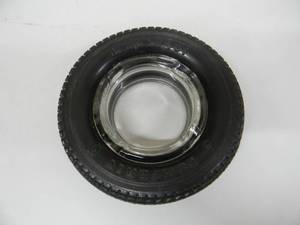 lot 46 image: VINTAGE SEMPERIT HI-LIFE M401 ADVERTISING RUBBER TIRE ASHTRAY - NICE - RARE - VERY COOL PIECE - SEE PICTURES