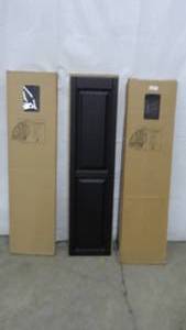 3 Pairs of Shutters 15x59