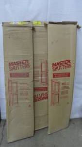 3 Pairs of Shutters 14.75x63