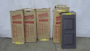 6 Pairs of Shutters 14 34x35