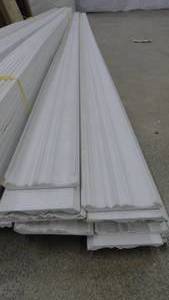Primed Crown Molding Ribbed