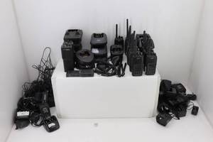 lot 9 image: misc 2-way Radios & Chargers
