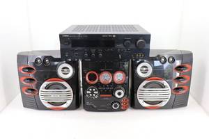 lot 34 image: Philips Sound System & Yamaha Receiver