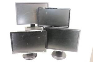 lot 40 image: (4) VGA Monitors