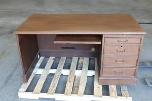 30 x 60 Solid Oak Desk