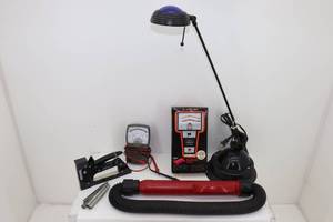 Meters, Stapler, Hose & Light