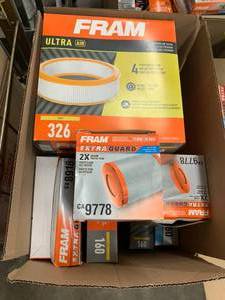 BOX OF ASSORTED FILTERS