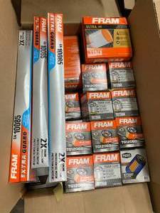 BOX OF ASSORTED FILTERS