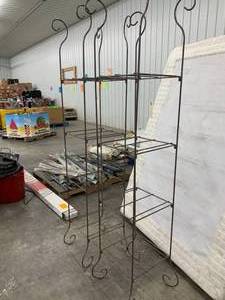 DECORTIVE METAL RACKS