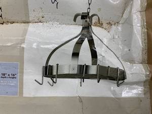 PERFECT HOME FULL CIRLCE HANGING POT RACK