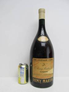 lot 17 image: Huge Vintage 1940s Era REMY MARTIN Cognac Gallon Bottle