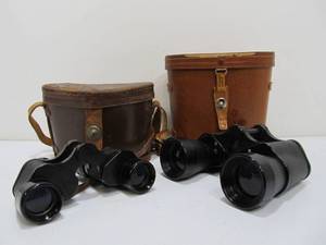 lot 134 image: 2 Sets of Vintage Binoculars