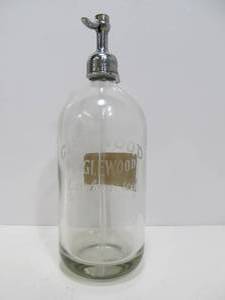lot 66 image: Old Vintage Glenwood Inglewood Carbonated Spring Water Seltzer Bottle