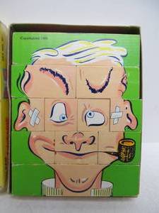 lot 194 image: Vintage 1960 Halsam CHANGEABLE CHARLIE Toy