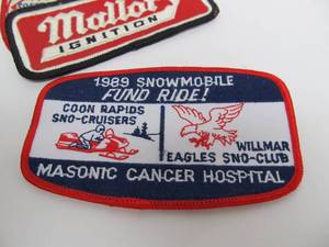 lot 198 image: Group of Vintage Jacket Patches