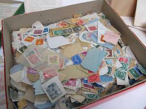 lot 246 image: Estate Lot of Vintage Stamps