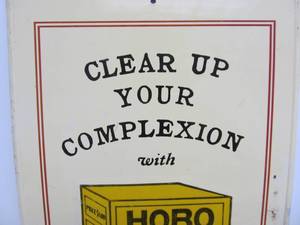 lot 248 image: 1970s Hobo Kidney & Bladder Remedy Tin Sign