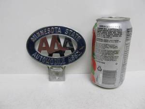 lot 269 image: Vintage Minnesota AAA License Plate Topper