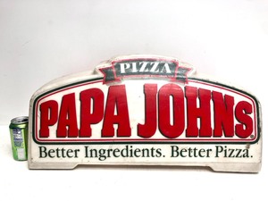 lot 96 image: Papa Johns Pizza Delivery Car Topper