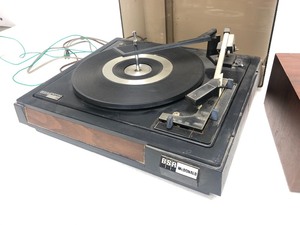 lot 352 image: Vintage BSR Turntable & Sony 8-Track Player