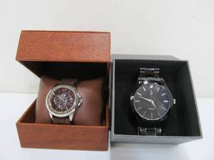 lot 326 image: 2 Mens Watches wBoxes